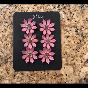 J. Crew Daisy Drop Earrings